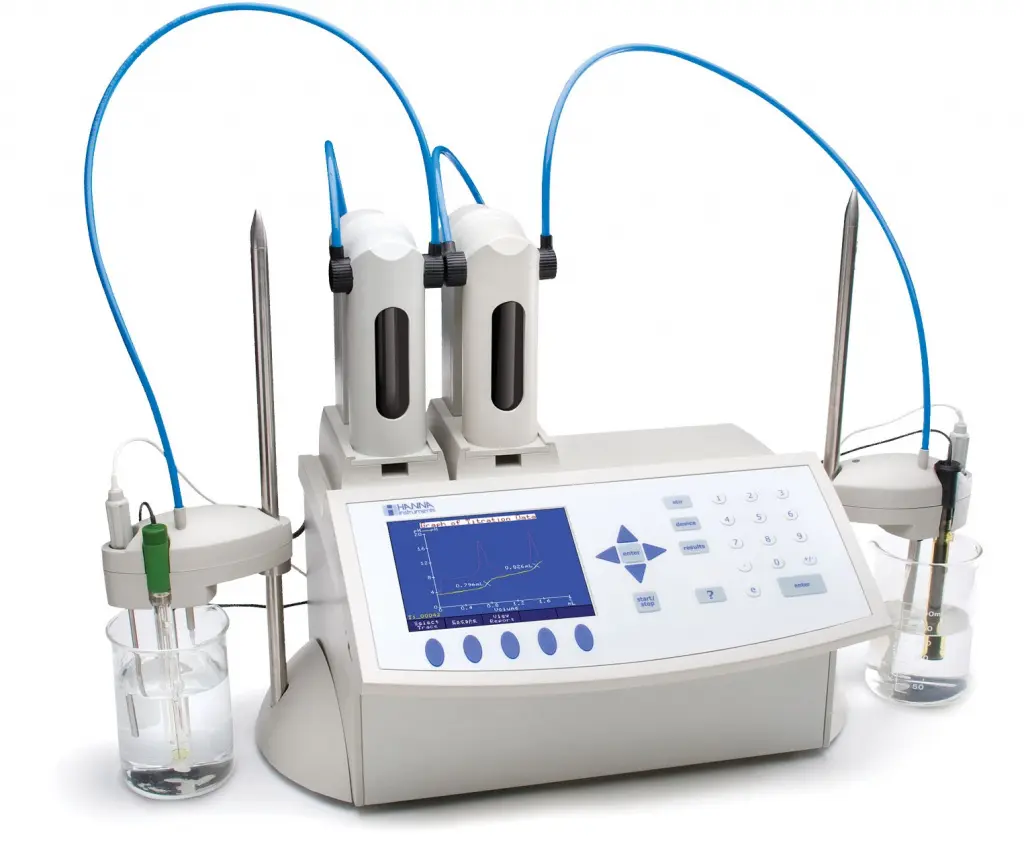 Прибор для потенциометрического титрования