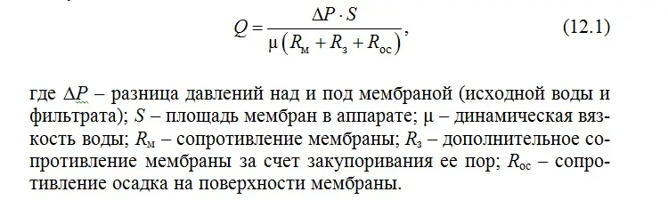 мембранная микрофильтрация
