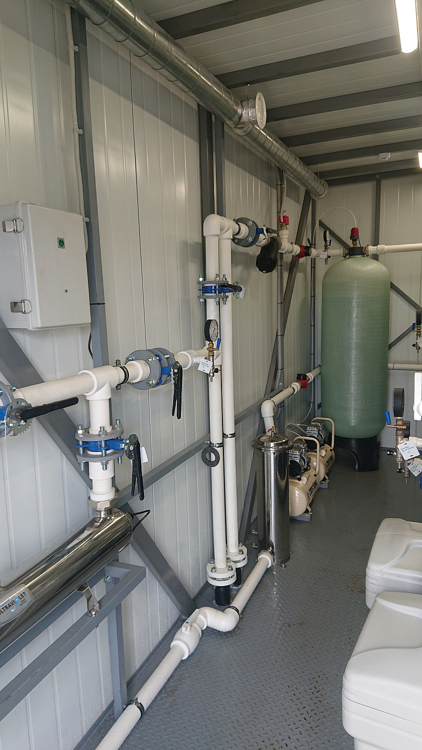 Поставка и монтаж станции очистки воды ВЗУ