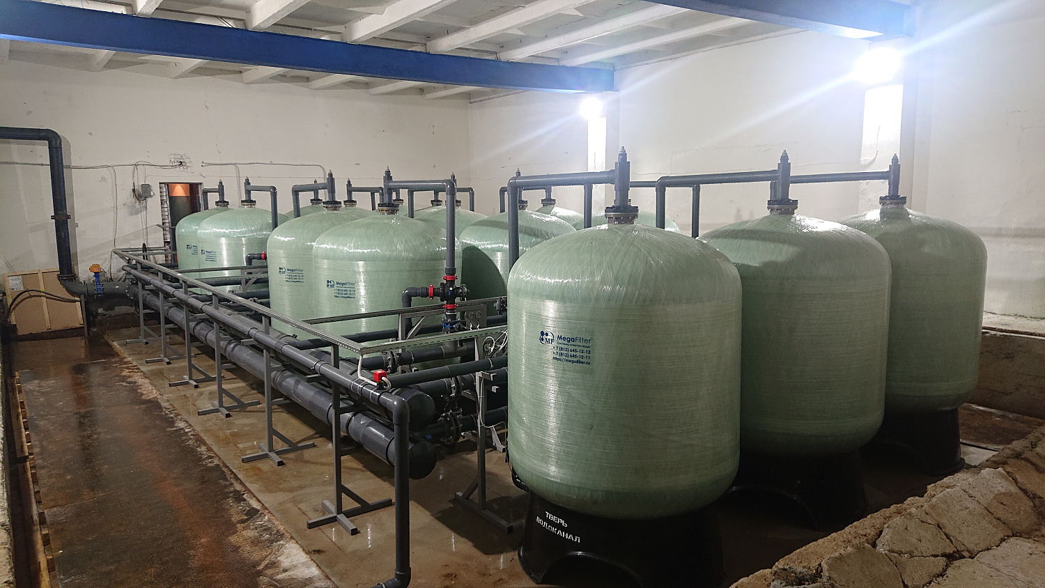 Поставка, монтаж и пуско-наладка оборудования водоподготовки водозаборов Ржев-1 и Ржев-2