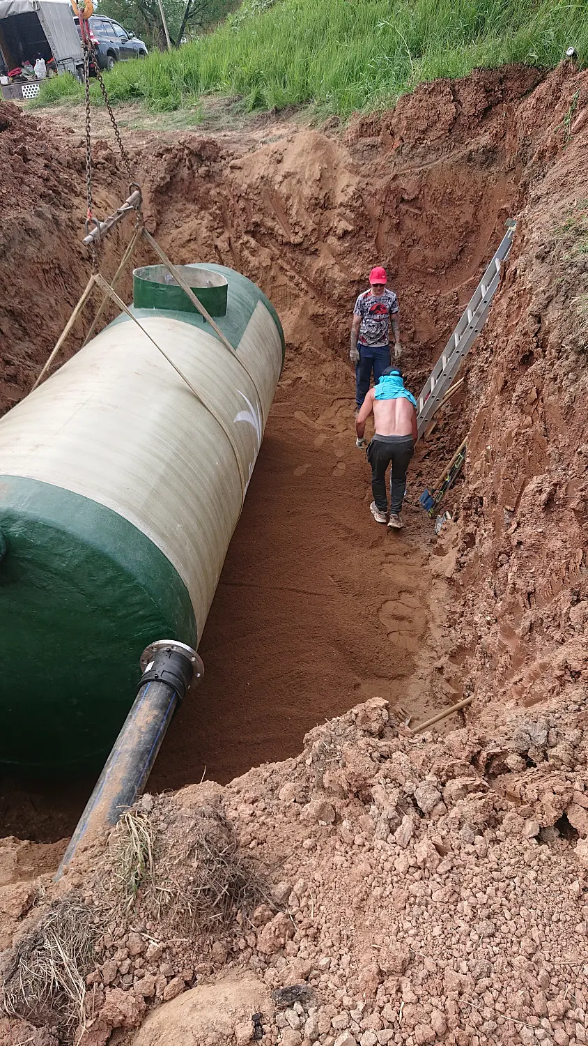 Строительство станции водоочистки. Великолукский район, п. Дубрава.