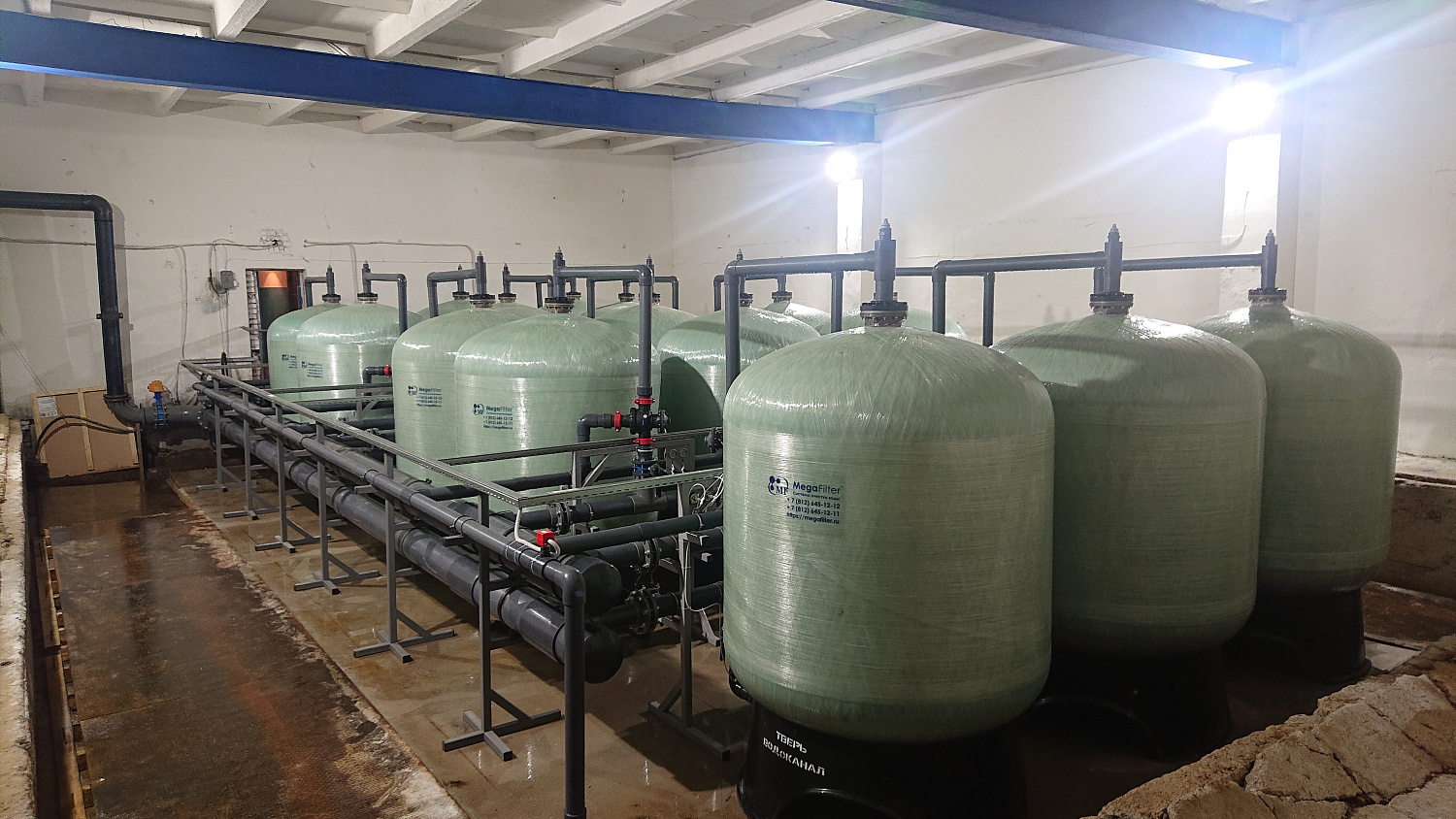 Поставка, монтаж и пуско-наладка оборудования водоподготовки водозаборов Ржев-1 и Ржев-2